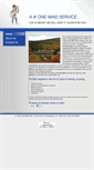 Mobile Screenshot of aonemaidservice.com